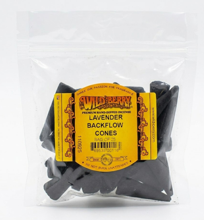 Wildberry Lavender Back Flow Incense Cones